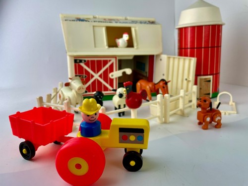 Vintage fisher price farm - vintage,